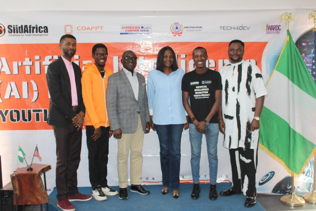 Guests and panelists at the AI Revolution Students Program Bootcamp graduation ceremony